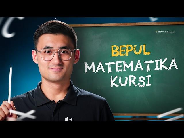 Matematika kursi. 5–11-sinflarni bepul to‘liq o‘rganing