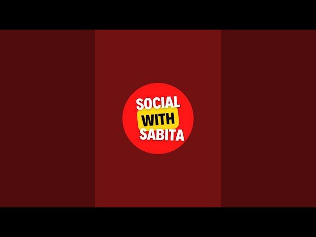 Social with Sabita is live!