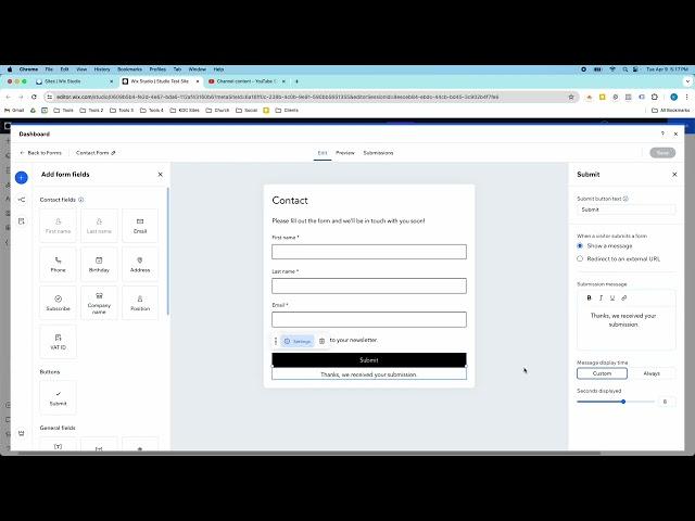 Wix Studio Tutorial | How to Create Custom Forms in Wix Studio