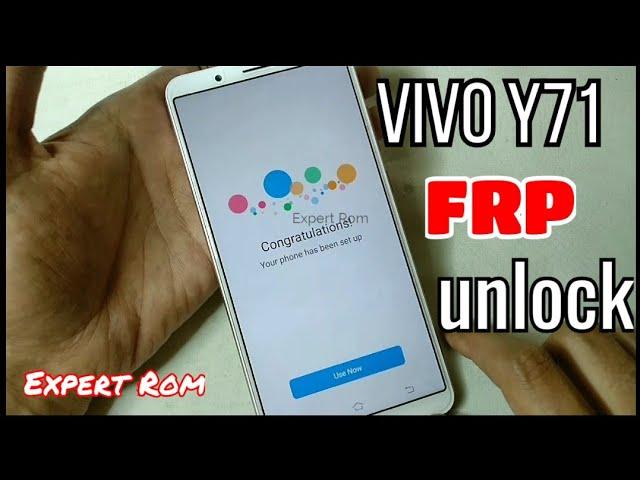 VIVO MOBILE | Vivo Y71 (1724) Unlock Google Account Bypass FRP Lock Android 8.1.0 Without PC