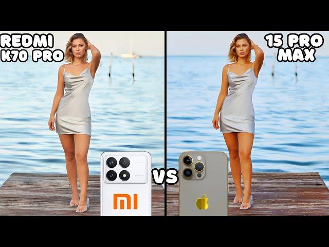 Redmi K70 Pro Vs iPhone 15 Pro Max "Camera Test"