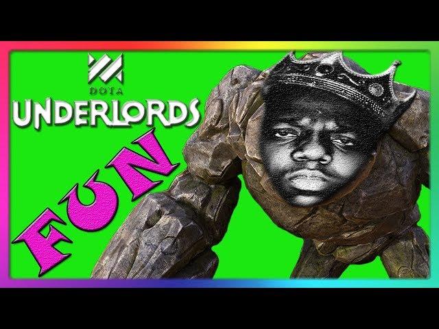 DOTA Underlords (Auto Chess) Gameplay Funny Moments