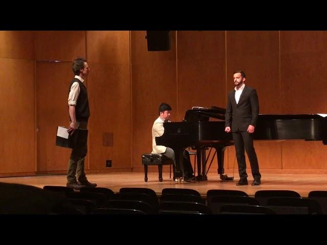 Ian Bostridge Masterclass - Christopher Wolf