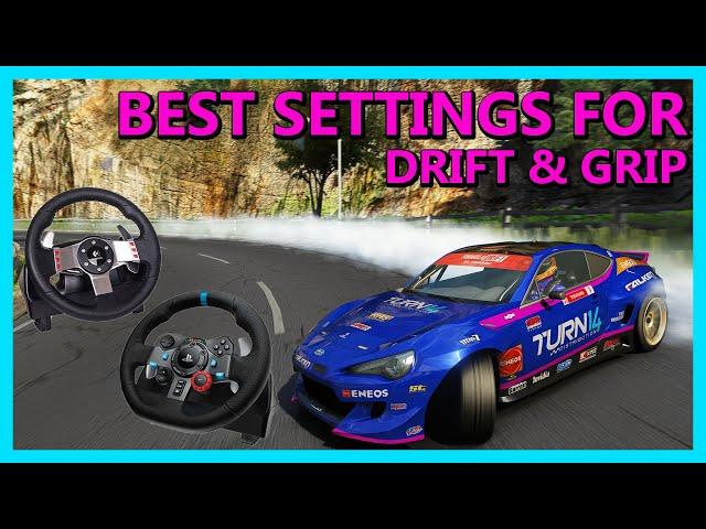 BEST Logitech G25 | G27 | G29 | G920 Setting For ASSETTO CORSA  DRIFTING / GRIP