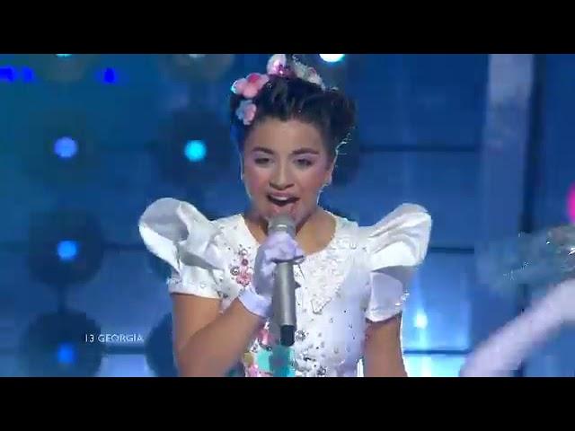 TOP 10 Georgian entries at Junior Eurovision