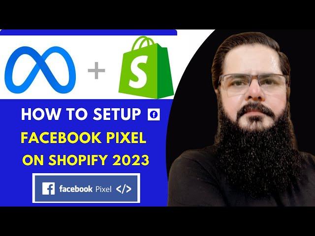 How to connect facebook Pixel to Shopify 2023 | Facebook pixel  Setup Tutorial | Lesson 21