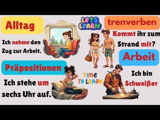 German made easy: Prepositions, everyday life & grammar 