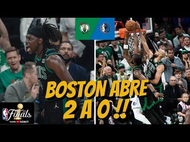 Jrue Holiday tem GRANDE NOITE e Boston abre 2 a 0 !! / Celtics vs Mavericks (Análise)