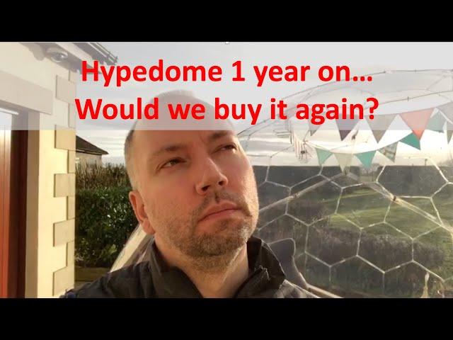 The Hypedome 1 year on...