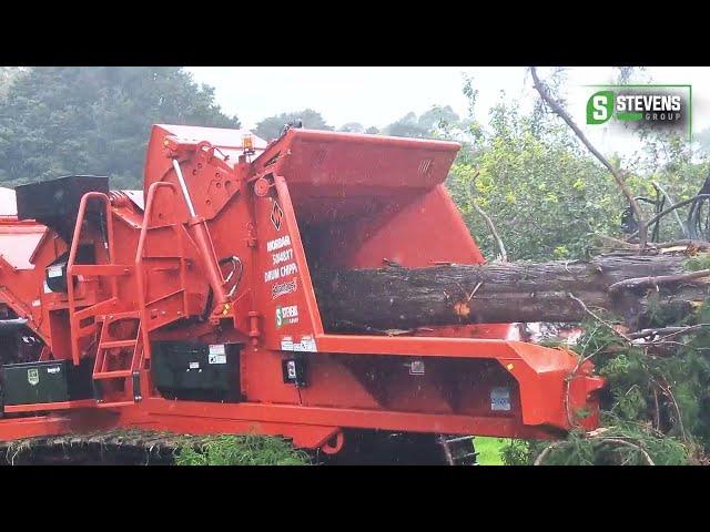 MORBARK 50/48X - Tracked Whole Tree Drum Chipper