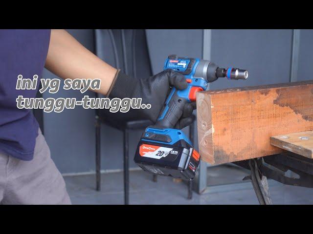 mungil tapi pedass.. kenapa baru masuk skrg?  - DONGCHENG DCPL165 CORDLESS IMPACT DRIVER 20V