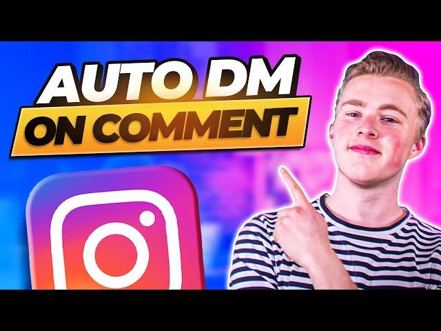 Auto DM Anyone Who Comments on Your Instagram Post (Free Template)