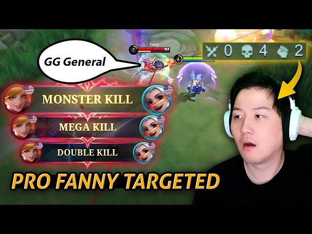 Enemy Crazy Fanny player dominating the game | Mobile Legends