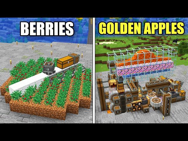 I Made Every Food Farm In Minecraft!