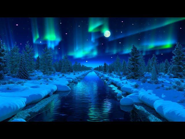 Peaceful Night  Soft Calming Sleep Music | Delta Waves Deep Sleeping  Meditation Healing Music