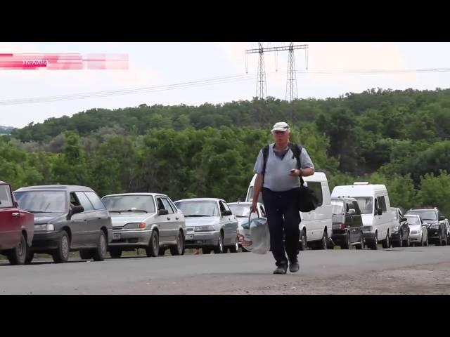 Блокпосты в зоне АТО: километровые очереди и коррупция