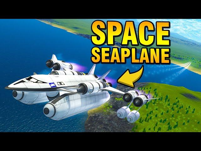 KSP: The Amphibious Spaceplane AND Stock Ocean Launch Site!