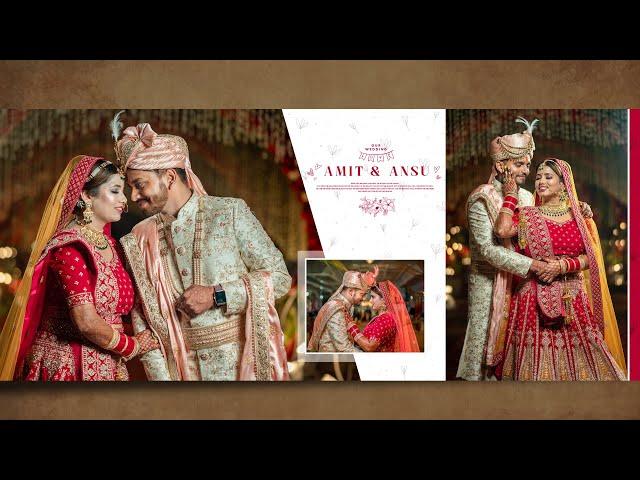 Wedding Album Design in Photoshop 2023 | Hindi Tutorial