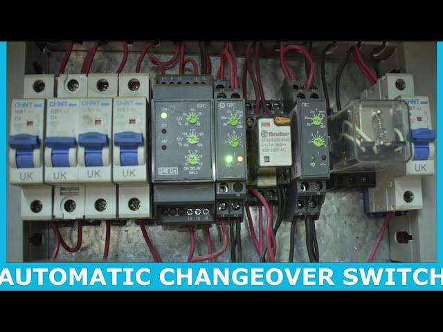 how to connect automatic changeover switch for generator | Electreca