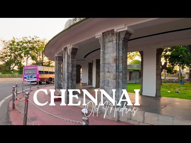 Chennai Old Madras Road | Parry's Corner [4K]