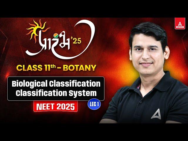 BIOLOGICAL CLASSIFICATION CLASS 11 NEET 2025 | CLASSIFICATION SYSTEM | ALL CONCEPT AND THEORY #neet