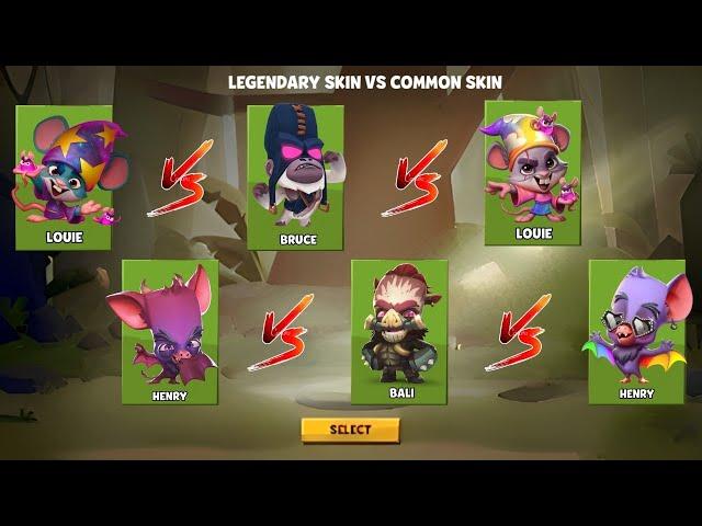 Legendary Skin Vs Common Skin | PART 4 | Zooba #zooba #gameplay