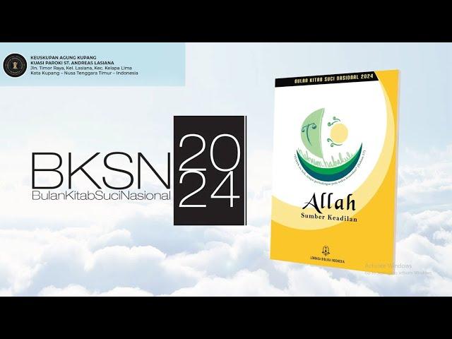 SERU!! PERLOMBAAN BULAN KITAB SUCI NASIONAL 2024 || SANDRENA