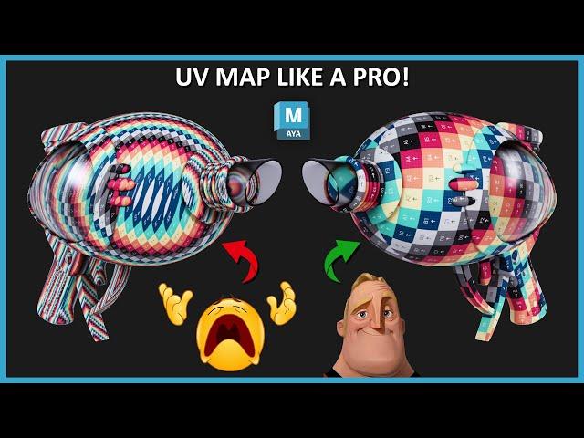 Maya UV Mapping: Essential Tips to Go from Noob to Pro!