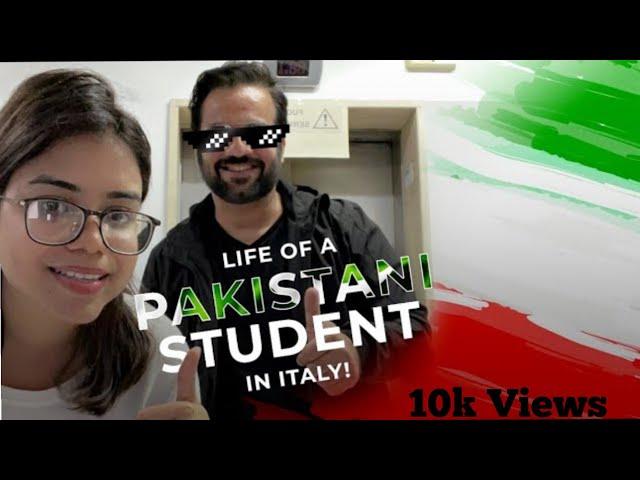 Life of a Pakistani Student in Italy #Pakistanistudents #freeeducation @vibewithzo