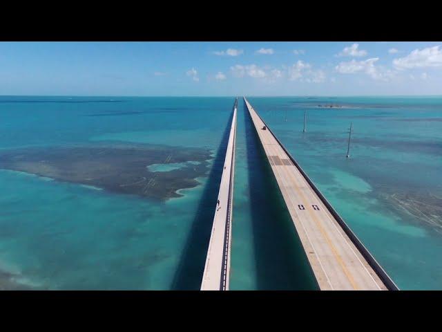 Overseas Highway / US1 Florida Keys by Drone