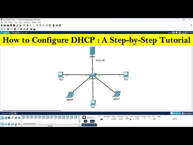 How to configure DHCP server | DHCP server configuration step by step