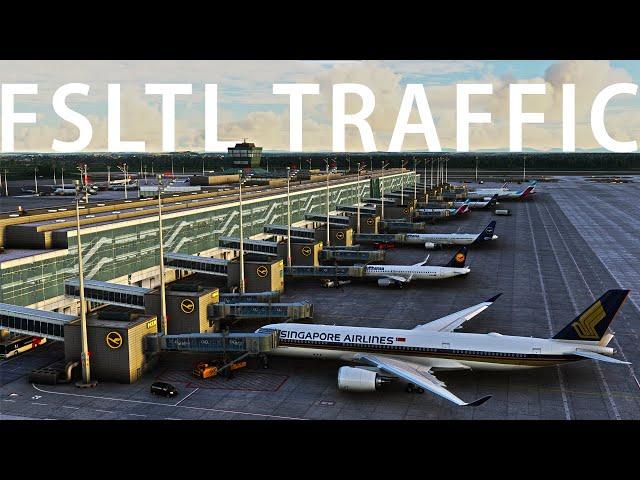 Traffic von Flightradar24 in den MSFS2020 mit FSLTL! | Tutorial | Deutsch