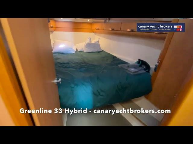 Greenline 33 hybrid - For sale Motorboat -CANARY YACHT BROKERS