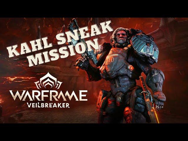 Kahl's Sneaky Sabotage Mission vs Narmer Scyto Raknoid! | Warframe Post New War Veilbreaker Gameplay