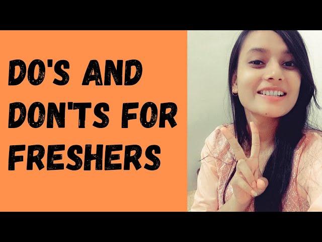 Useful tips for freshers | Do's and don'ts for BAMS 1st year students | Kritika Pandey