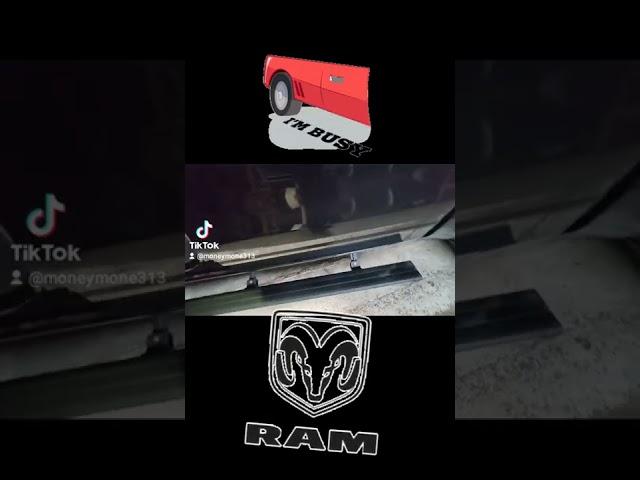 2021 ram truck electric step bar installation