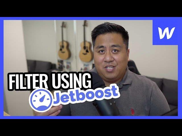 Webflow Tutorial - How to Filter with an Option Field using Jetboost