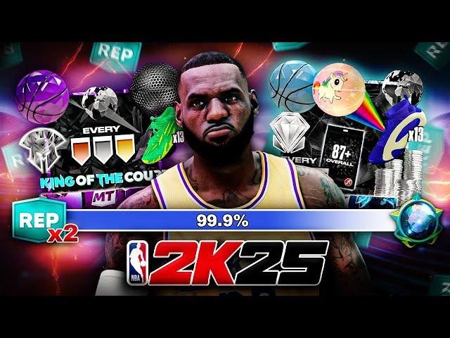 BEST WAY TO EARN REP in NBA 2K25 MYTEAM!