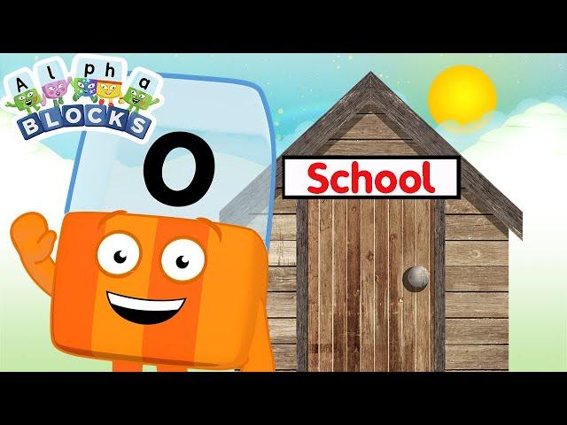 Back to School! | Long Vowels i_e and y | Learn to Read | @officialalphablocks