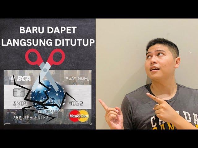 DIKIRIMIN KARTU KREDIT BARU MALAH LANGSUNG DITUTUP! // UNBOXING KARTU KREDIT BCA