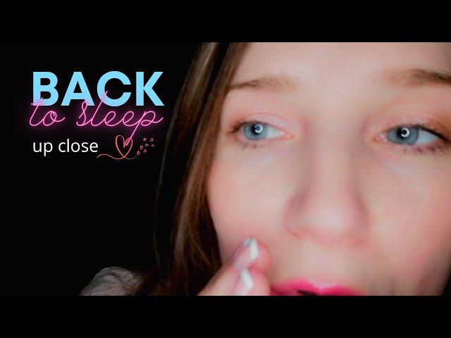 ASMR Helping You Fall Back to Sleep, Gentle Almost Inaudible Whispers & Lots of Personal Attention 