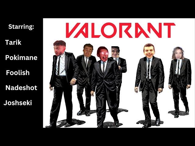 Tarik Smurfs With The Crew In Valorant (ft. Pokimane, Foolish, Nadeshot and Joshseki)