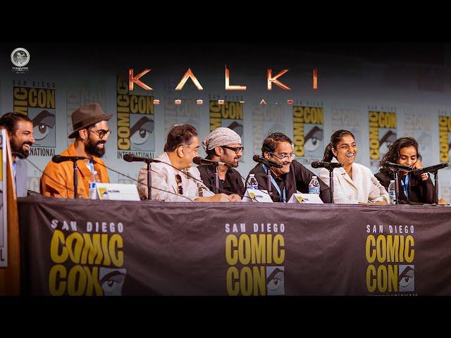 Kalki 2898 AD Team @ Comic-Con  | Prabhas | Amitabh Bachchan | Kamal Haasan | Nag Ashwin