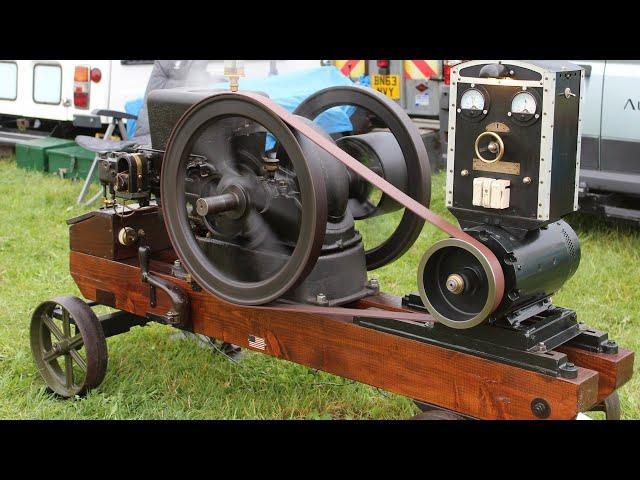 Stationary Engines At Stoke Prior Steam Rally 2023