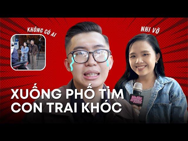 Xuống Phố Tìm Con Trai Khóc cùng Nhi Võ | Nam A Day