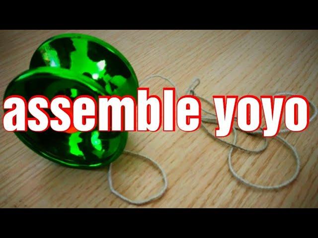 How to assemble yoyo spinner without tools. Easy tutorial