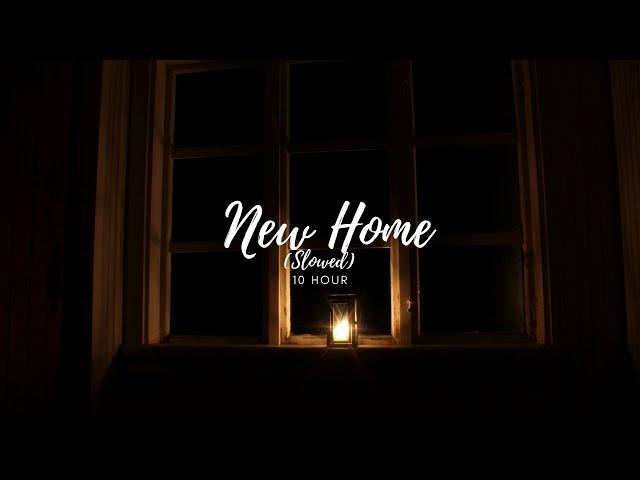 Austin Farwell - New Home (Slowed) • 10 Hours w/ Rain & Fireplace • Relaxing Music to Study & Sleep