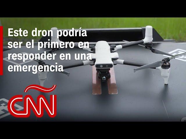 ¿Cómo este dron podría ser el primero en responder en una emergencia?