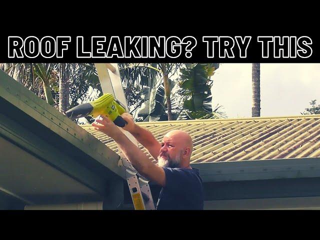 Leaking Ceiling/Roof? Check for Compacted She-Oak in the Guttering