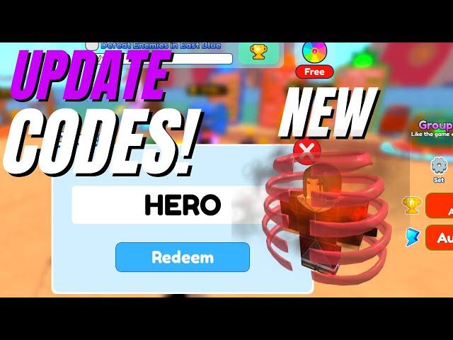 *NEW* UPDATE! HERO* CODES! [UPD 4] Clicker Fighting Simulator ROBLOX